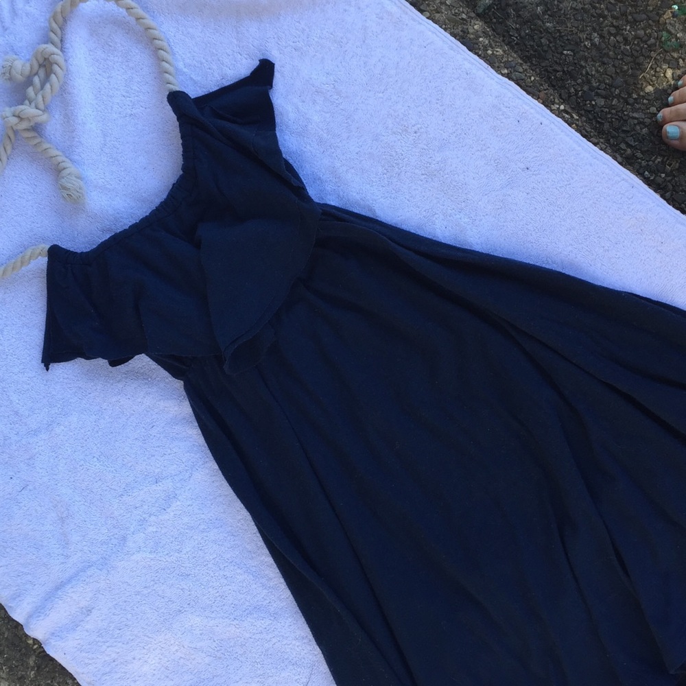 Navy DEREK HEART Sundress